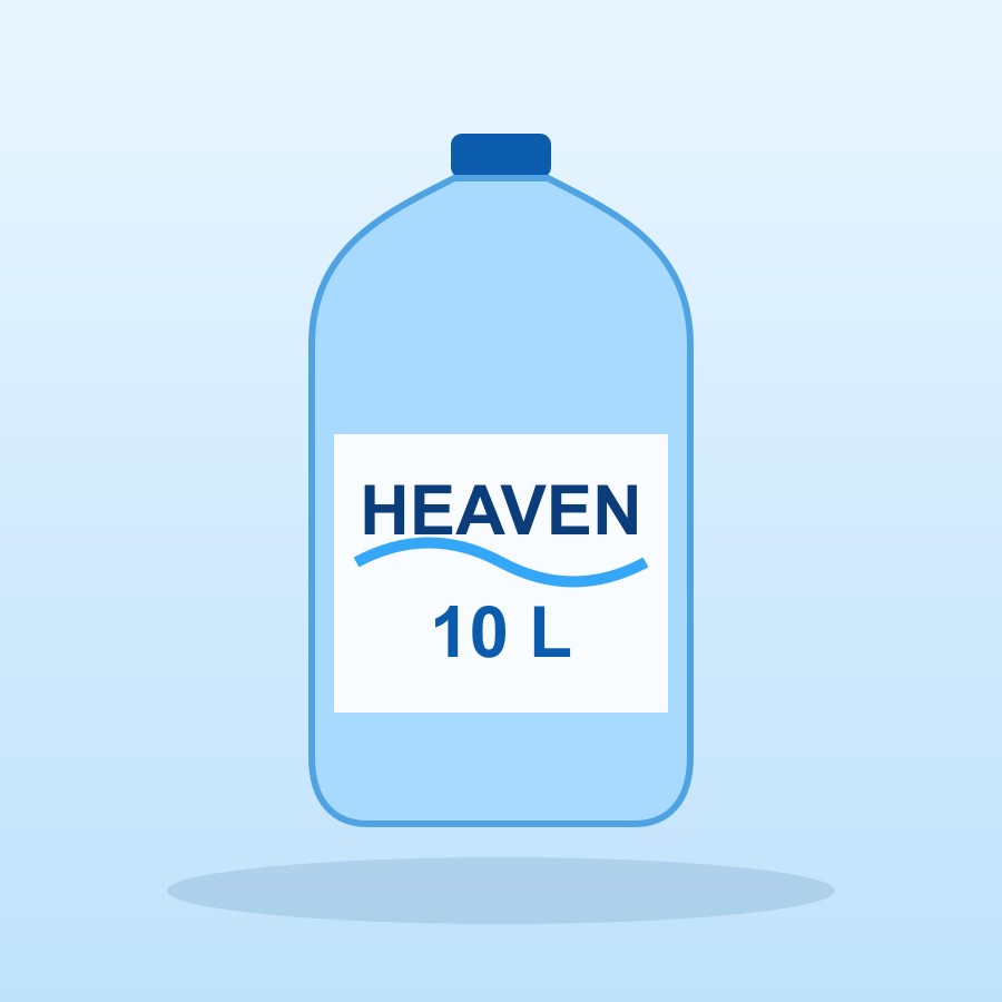 Garrafón de agua 10 L