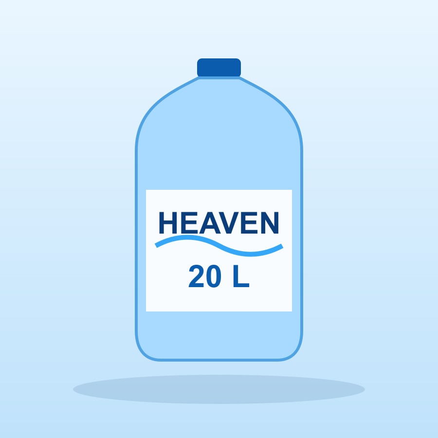 Garrafón de agua 20 L