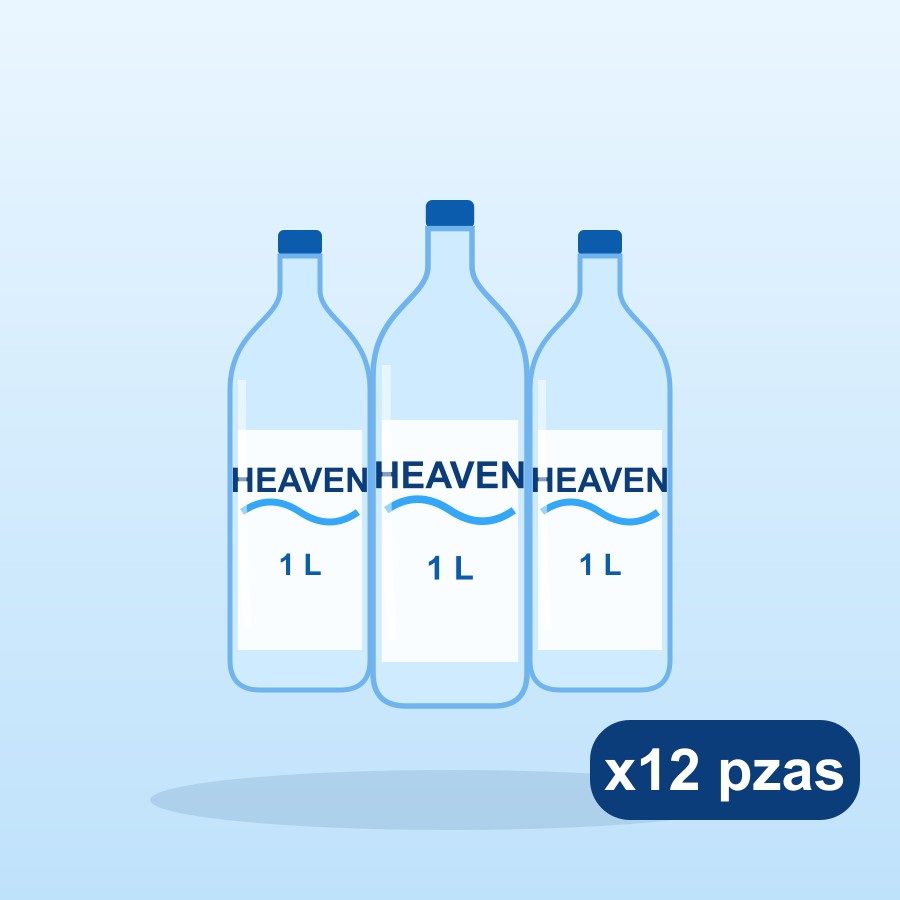 Paquete 12 botellas de 1 L