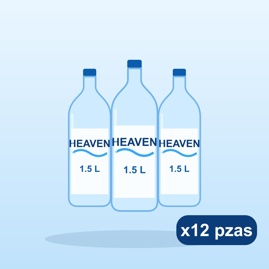 Paquete 12 botellas de 1.5 L