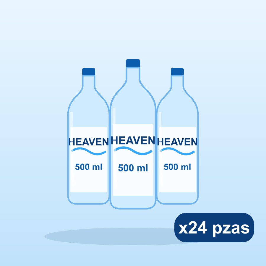 Paquete 24 botellas de 500 ml